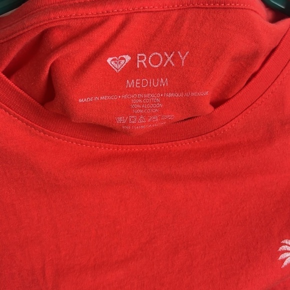 Roxy size medium palm tree graphic t-shirt - Picture 3 of 4